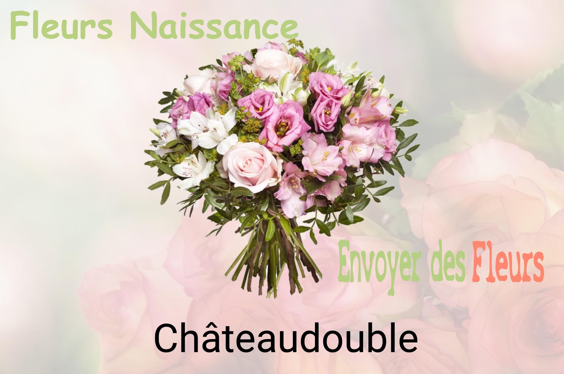 Bouquet de fleurs de naissance livré à Châteaudouble